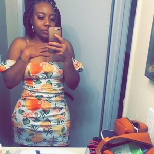 Mini flower dress from Forever21